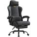 Songmics Chaise de jeu ergonomique noir d'encre