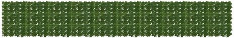 vidaXL Balkonscherm met bladeren groen 500 x 75 cm