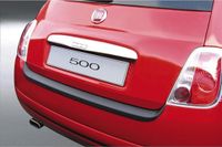 ABS RGM ABS Achterbumper beschermlijst passend voor Fiat 500 10/2007-6/2015 Zwart