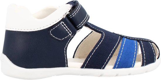 GEOX B ELTHAN BOY C Blauw 18 EU - Jongens Sandalen - Maat 18 - Blauw - Synthetisch - Lente/Zomer 2024