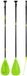 Jobe Fusion Stick SUP Peddel Lime Groen Driedelig - One size