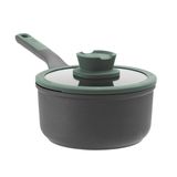 BergHOFF Leo Forest Steelpan met Deksel, 2 L, Rond, Zwart, 18 cm