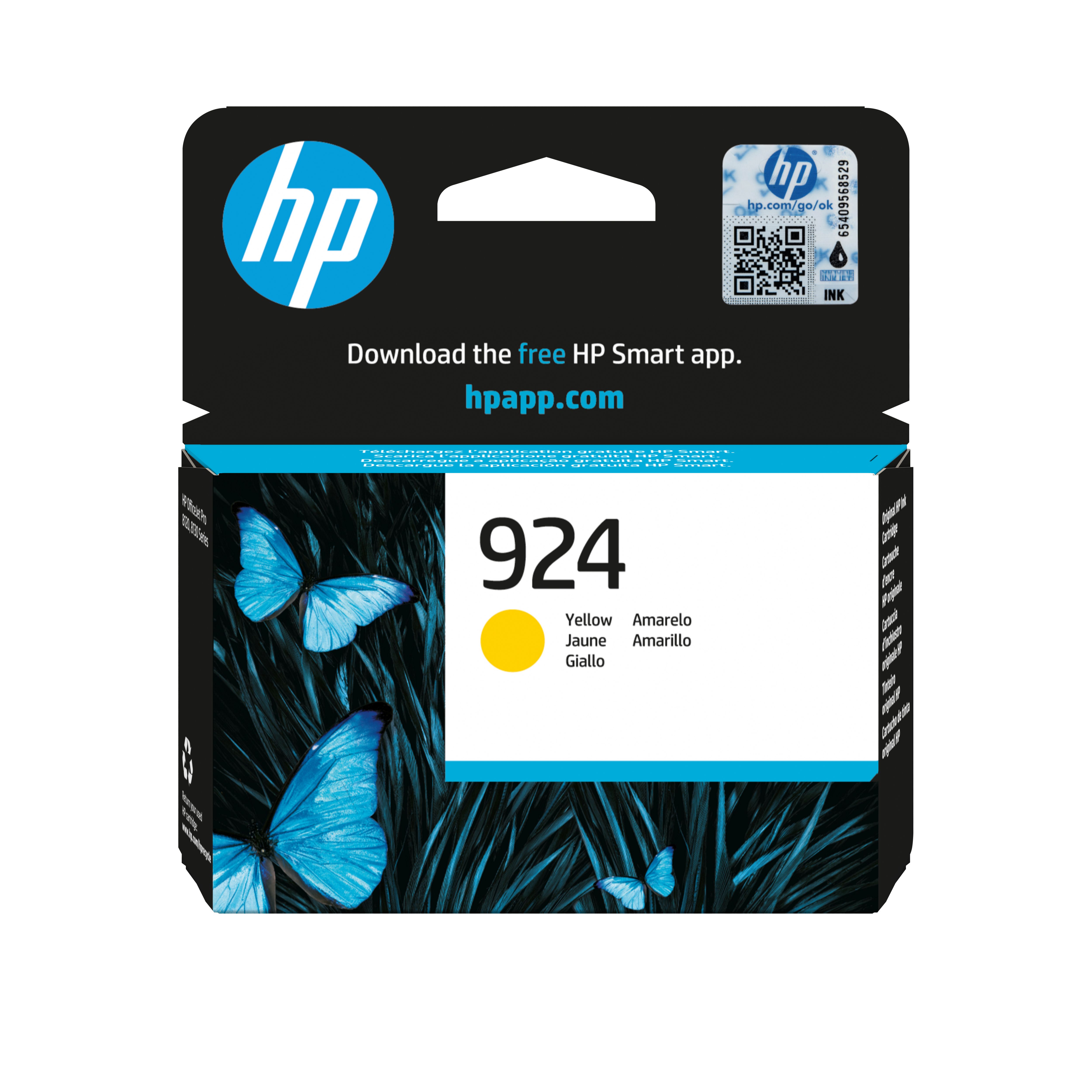 HP 924 Gele Inktcartridge - Origineel
