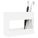 vidaXL - Opslaghaak & Rek met opslag Wit 65 x 24 x 50 cm Bewerkt hout