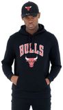 New Era Chicago Bulls Hoodie Zwart L Man