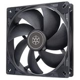 SilverStone SST-VS140B 140mm PWM-ventilator, 0-1.600 tpm, zwart