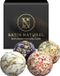 Satin Naturel BIOLOGISCHE Bath Bomb Coffret Cadeau de 4 Pièces