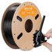 TPU filament pour imprimante 3D - 1,75 mm, flexible - Shore 90A - tolérance ±0,03 mm - bobine de 1 kg - Noir