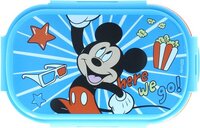 Mickey Mouse Lunchbox met bestek - Multi Colour - PVC - 2 Delig