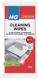 HG Glasreiniger wipes 20 stuks - 20 stuks