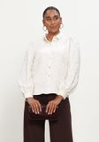 Freebird Gebloemde Blouse - Beige