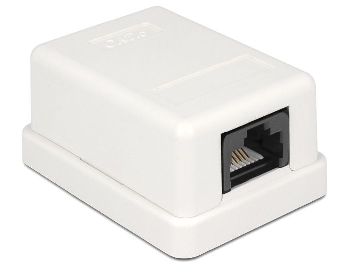 DeLOCK 86248 - Contactdozen - wit