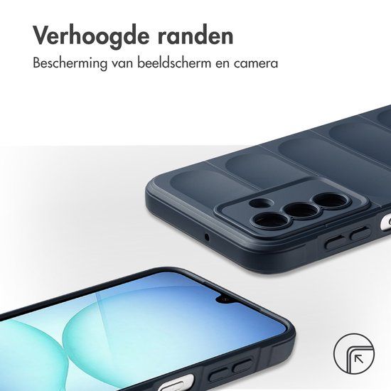 imoshion EasyGrip Backcover voor de Samsung Galaxy A17 (5G) / (4G) - Donkerblauw