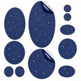 Zelfklevende Icecat Zelfklevende Reparatie Patches voor Jas, Tent, Slaapzak, Marineblauw