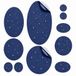 Zelfklevende Icecat Zelfklevende Reparatie Patches voor Jas, Tent, Slaapzak, Marineblauw