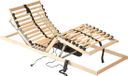 Merkloos / Sans marque Beddenplein 4045 bv Elektrische Lattenbodem 80 x 200 cm met 7 Comfortzones en Verstelbare Hoofd- en Voetsteun