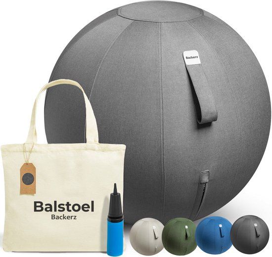 Backerz Zitbal 75 CM Antraciet