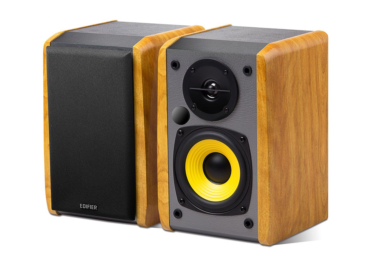 Edifier R1010BT boekenplankspeaker / hout