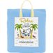 Sheepworld Picknick deken met spreuk Relax | Picknickdeken, donkerblauw, 110 cm x 140 cm, kleine beschermhoes met handvat