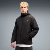 PUMA Winterjas 'TECH' zwart / wit