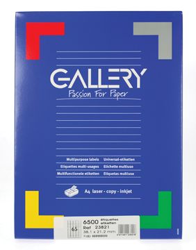 Gallery witte etiketten ft 38 1 x 21 2 mm ronde hoeken 65 per blad