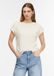 comma T-shirt crème