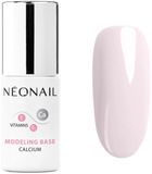 NÉONAIL UV-Nagellak - Base Coat Gel UV - Modeling Base Calcium Basic Pink 7,2 ml