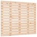 VidaXL Hoofdbord wandmontage 141x3x91,5 cm massief grenenhout