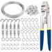 Pince à sertir pour fil avec kit de fil Inox 30m