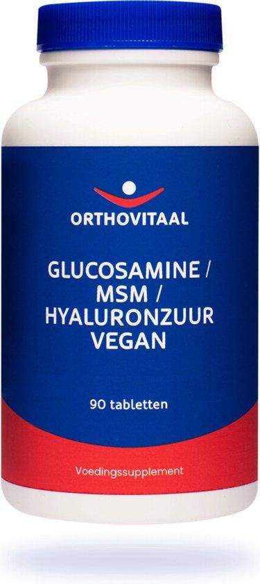 Orthovitaal - Glucosamine/MSM/Hyaluronzuur - 90 tabletten - Vegan