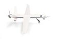 Herpa modèle d'avion NASA MQ-9A "Ikhana", Armstrong Flight Research Center, Edwards Air Base, échelle 1:72, pour collectionneurs, déco miniature, modèle en métal avec train d'atterrissage