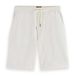 Scotch & Soda Fave Bermuda shorts heren, gebroken wit, 30 W