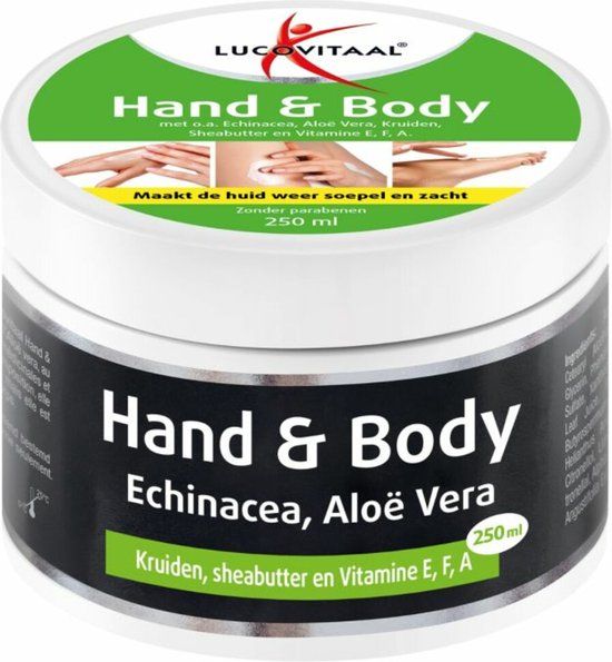 Lucovitaal Hand & Body Crème - 250 ml