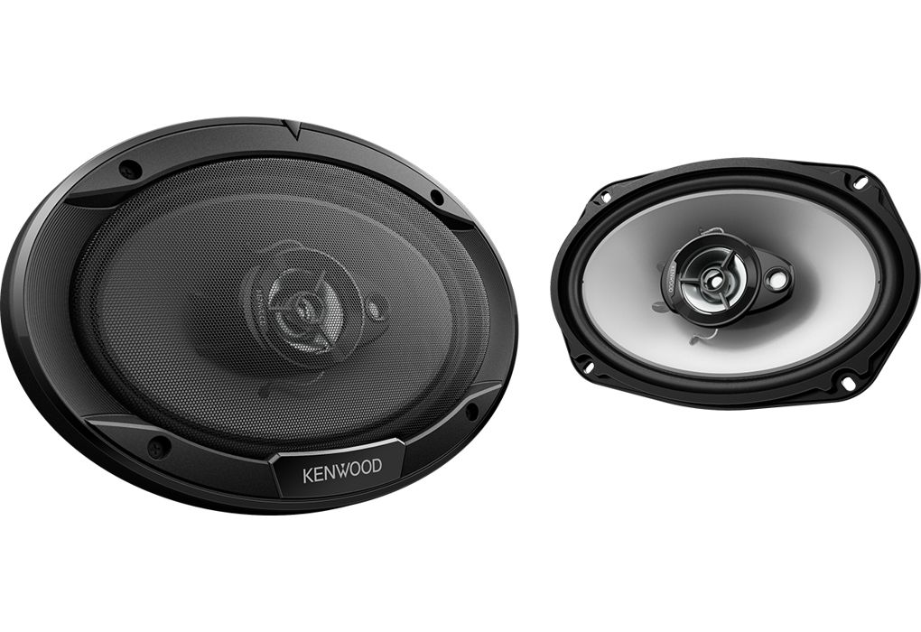 KENWOOD KFC-S6966 - 3-weg Composet Autospeakers - 10 x 25 cm - 4 Ohm - 91 dB - Zwart