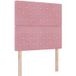 Maison Exclusive - Lit boxspring LED avec matelas Rosa 100 x 200 cm en velours