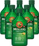 Möller’s Omega-3 Huile de foie de morue Citron - 6 x 250ml