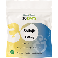 Holland & Barrett 30DAYS Shilajit 500mg 40% Fulvinezuur - 30 capsules