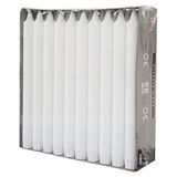 Papstar Kroonkaarsen Ø 2,2 cm · 24 cm wit van 100% stearine 30 stuks