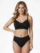 Sofie Slip menstruel avec dentelle - 4 couches - Taille M - Noir