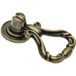 Gedotec Möbelknopf FLORA aus Metall, 33 x 53 mm