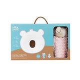 Anti-plagiocephalie Icecat Anti-plagiocephalie kussenset met roze Dou