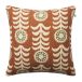 Chhatwal & Jonsson Alok Housse de coussin 50x50 cm Terre cuite-Cactus vert