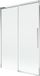 Mexen Rox badwand 2-delig schuifpaneel 120 x 150 cm, transparant, chroom