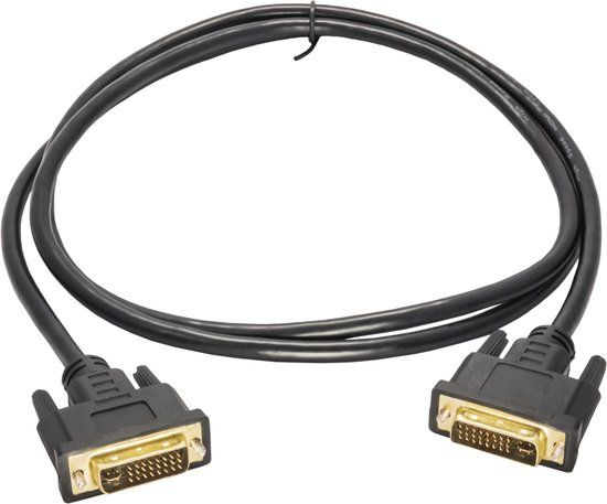 Akyga AK-AV-02 DVI-I Cable - 1.8m - Black