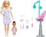 Mattel Barbie poupée dentiste set de jeu - jouet éducatif avec accessoires.