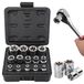 Merkloos Omgoods - 14-Delige Torx Steeksleutelset voor Buiten, E-Caps E4-E24