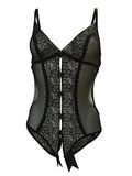 SoftLine Collection erotiek, Body Alessia van fijne kant, kleur: zwart, maat: M/L
