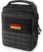 Taktische Tasche - Admin-Tasche - Modulare Organizer - 1000D Nylon - Schwarz - Für Outdoor und EDC
