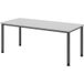 HAMMERBACHER bureau réglable en hauteur VHS19/5/G gris clair