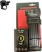 Trelock vouwslot FS 360, lengte 85 cm, beveiligingsniveau 9